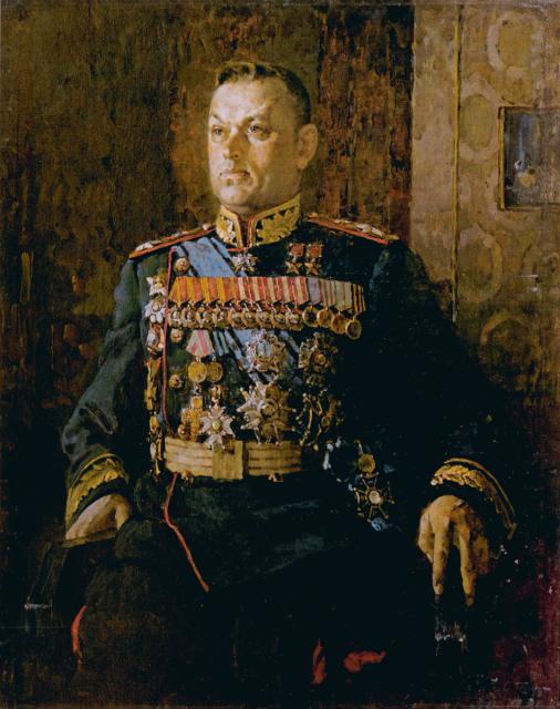 Котов П.И. Портрет К.К.Рокоссовского. 1946 Котов П.И. Портрет К.К.Рокоссовского. 1946